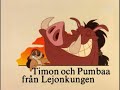 Timon Pumbaa Swedish