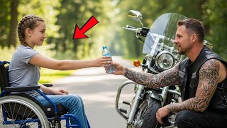 A Disabled Girl Gave Her Water to a Hells Angel — Days Later, the Angels Returned