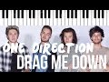 One Direction | Drag Me Down | Piano Cover 