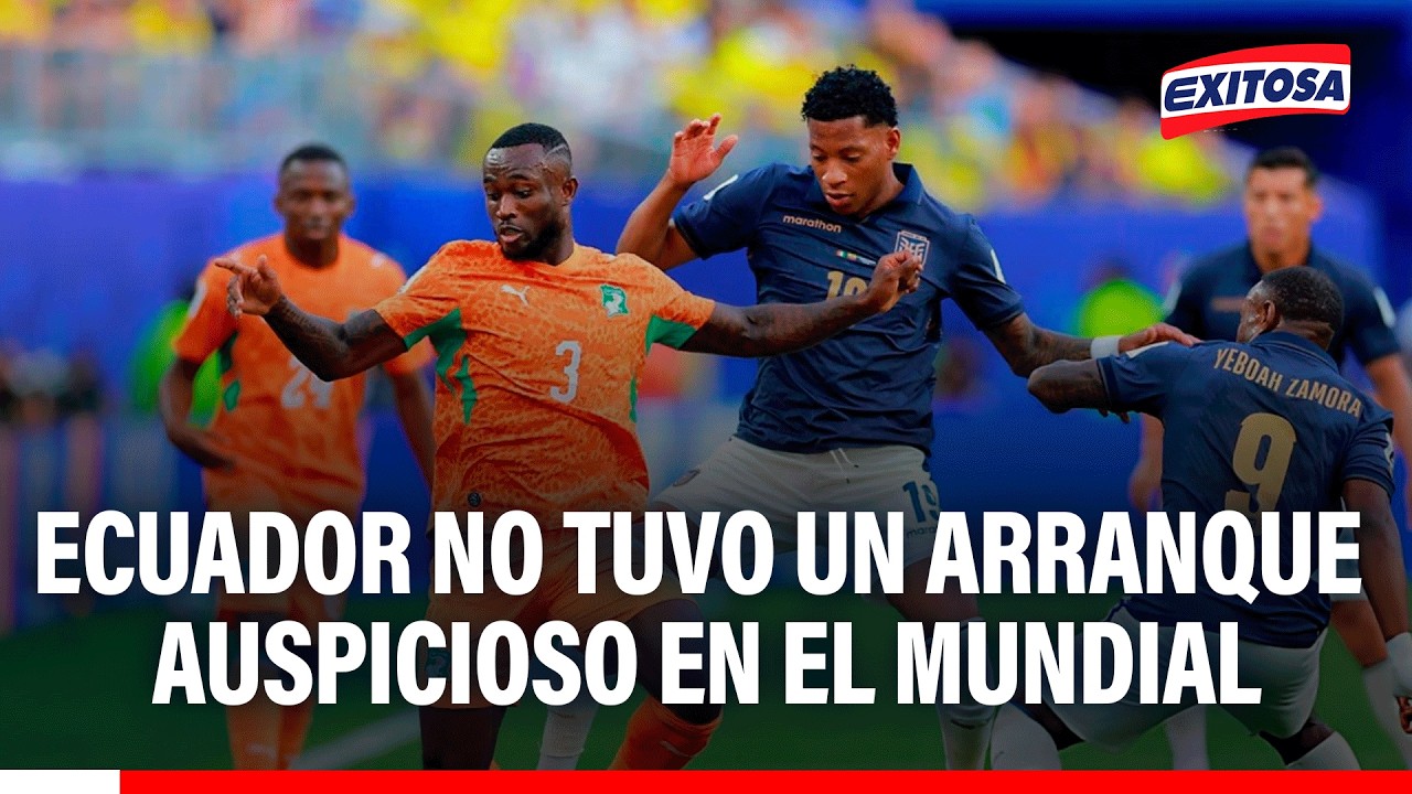 🔴🔵 Ecuador debutó con derrota ante Costa de Marfil: Jugadores en Europa no marcaron la diferencia