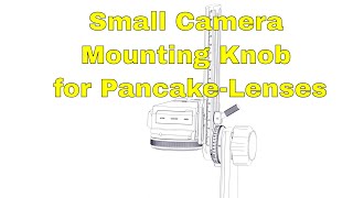 Nodal Ninja 6 Small Camera Mounting Knob Extends the Minimum Upper Rail No Parallax Point