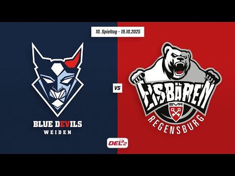 10. Spieltag DEL2 | Blue Devils Weiden vs. Eisbären Regensburg | Game Highlights
