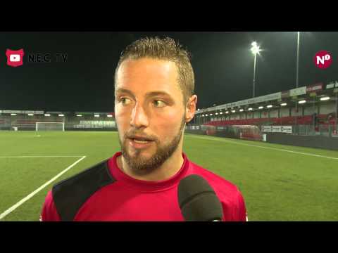 Reactie Rens van Eijden na afloop van Almere City FC - N.E.C.