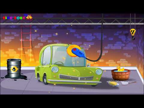Kids Dancing Car - Car Wash - Videos cartoon cars for childrens | BingBong TV