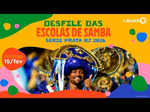 🔴 DESFILE DAS ESCOLAS DE SAMBA SÉRIE PRATA DO RJ (15/02) | AO VIVO – CARNAVAL 2026