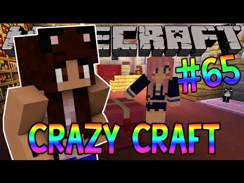 Minecraft: YouTuber Survival #65 - Lizzie's Booty (Minecraft Crazy Craft 3.0 SMP)