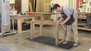 How to Stabilize a Wobbly Table Top | Federal Brace & Trails End Construction