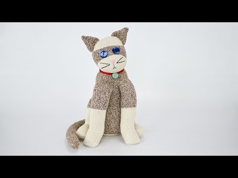How to Sew A Sock Cat