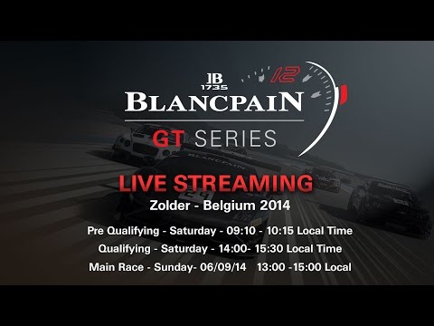 Blancpain Sprint Series - Main Race - Zolder - 2014 - Watch Again