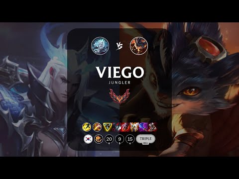 Viego Jungle vs Rumble - KR Grandmaster Patch 13.18