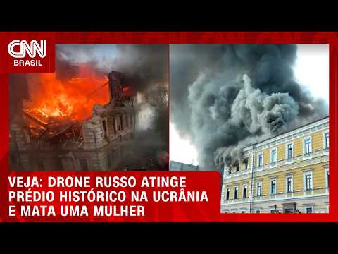 Ataque russo atinge prédio da Academia de Ciências da Ucrânia | CNN BRASIL