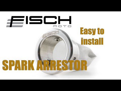 Fisch Moto Spark Arrestor USFS