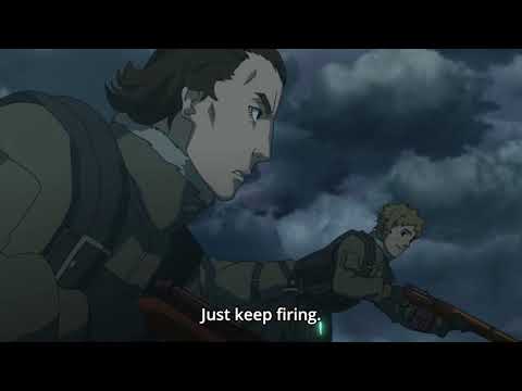 Scary Evil loli badass moment (Youjo Senki)