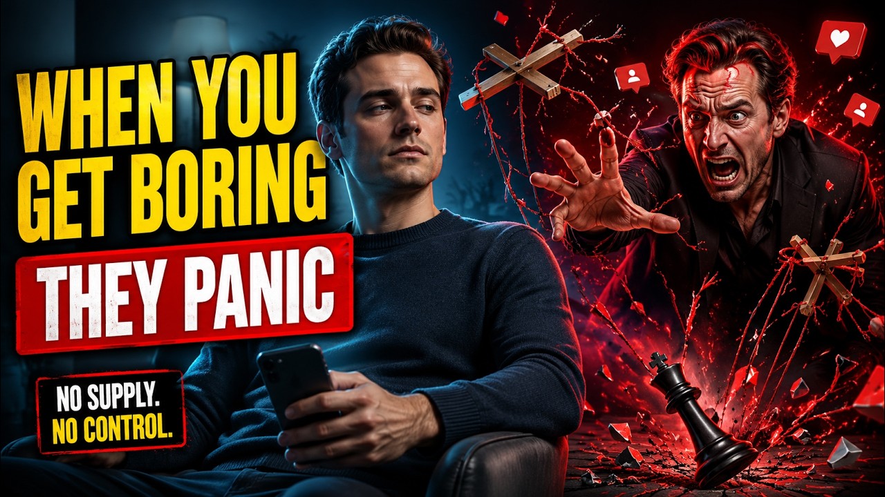 When You Become "Boring" to a Narcissist - This Is Why They Are Actually Terrified of You