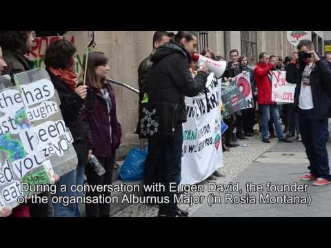 Save Rosia Montana! - Romania's reborn civil society.Protests' diaspora in Berlin.