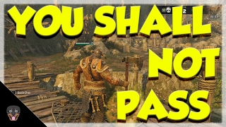 For Honor - You shall not pass