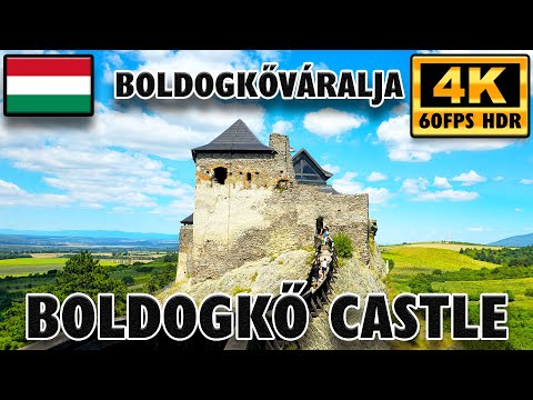 🇭🇺 Boldogkő Castle - Boldogkőváralja | 4K HDR 60 FPS Cam tour (4k Video)