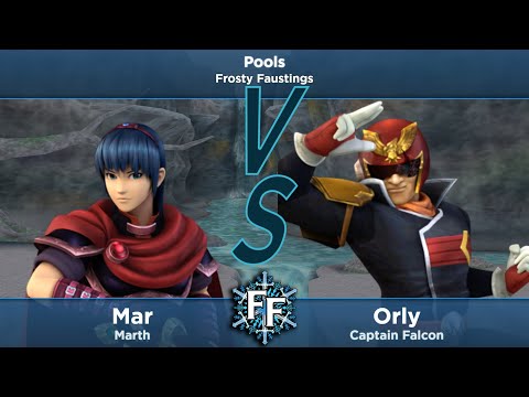 Frosty Faustings XVI Pools - Mar (Marth) Vs. Orly (Captain Falcon)
