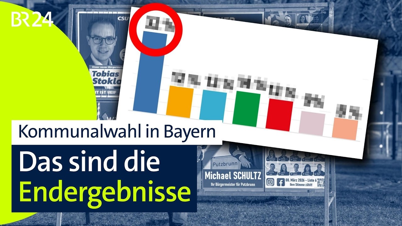 Kommunalwahl in Bayern: Das sind die Endergebnisse | BR24