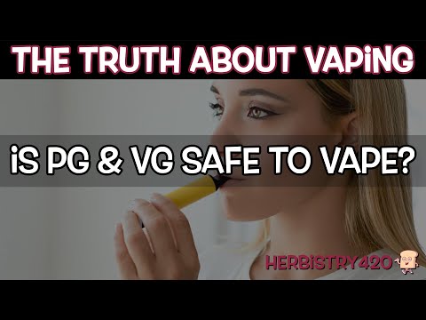 The Truth About Vaping — 5 Facts About PG & VG Safety