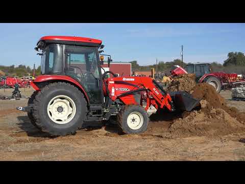 Branson 5220Ch BL200 Loader Test: Moving Heavy Dirt