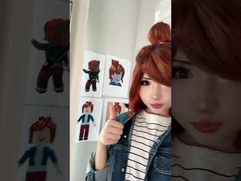 this cosplay got over 20 million views on TikTok for some reason 😭🥓 #roblox #cosplay #baconhair