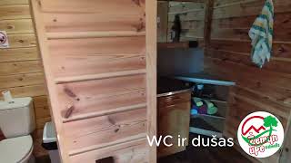 Namelių nuoma prie Verknės upės