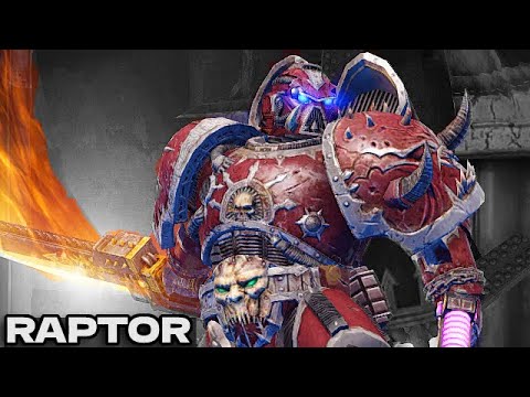 CHAOS RAPTOR GAMEPLAY: 1 Heretic vs 300 Orks! - Warhammer 40K: Space Marine, Augmented Mod
