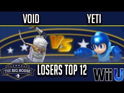 The Big House 8  LOSERS TOP 12 - CLG | Void (Sheik) vs dB | Yeti (Mega Man)