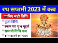 Ratha Saptami 2023 Date & Time | रथ सप्तमी 2023 में कब है | Ratha Saptami 2023 | Ratha Sap