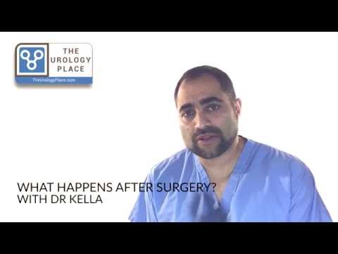 What is it like right after robotic prostatectomy