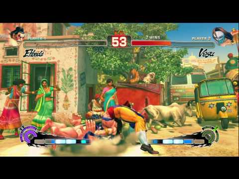 TAMANAPANTS (Honda) ve Agent Hoy (Claw) - Super SF4 Preview London