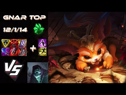 TOP Gnar vs Yorick - EU Grandmaster Patch 25.S2.2