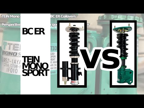 BC Coilovers vs TEIN Coilovers (BC ER vs TEIN Mono Sport)