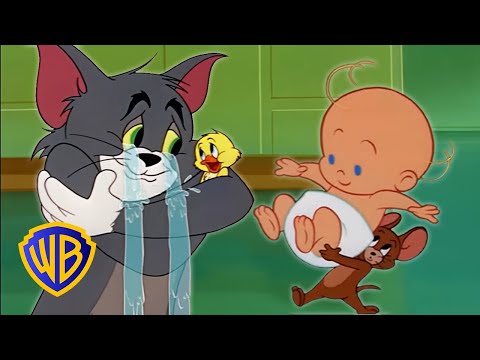 Tom & Jerry | The BEST Babysitters?! | Classic Cartoon Compilation | WB Kids