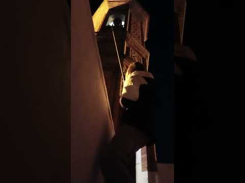 Volteo a cigüeñal de la campana pequeña de la Capilla del Carmen