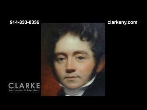 Post Auction | Portrait of a Gentleman | 19th Century Oil | Painting | Clarke Auction Gallery