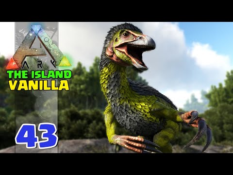 THERIZINOSSAURO O DINO QUE FARMA TUDO! - ARK:SURVIVAL EVOLVED - THE ISLAND VANILLA - #43
