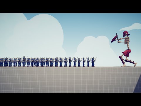 SKELETON GIANT BRIDGE LAST STAND - Totally Accurate Battle Simulator