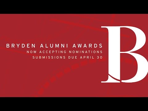 Bryden Alumni Awards  - Call for Nominations