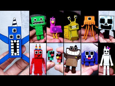 Insane Timelapse: Crafting All Minecraft Banban 2 Monsters