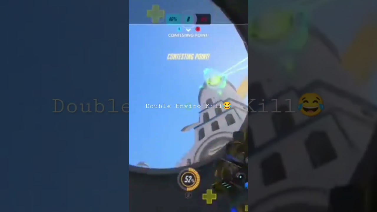 Orisa - Double enviro kill from the grave    |   Overwatch - Well