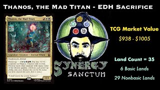 MTG x Marvel Super Heroes - Thanos, the Mad Titan - EDH Mardu Deck Tech