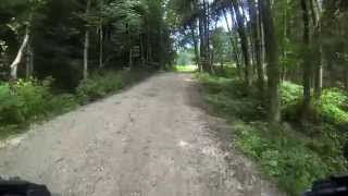 preview picture of video 'Mit MTB auf den Högl , little ride on Högl , Gopro'