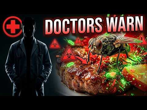 Doctors Warn: A Fly on Your Food Could Leave Millions of Dangerous Bacteria