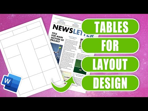 Utilizzo delle tabelle per la progettazione del layout