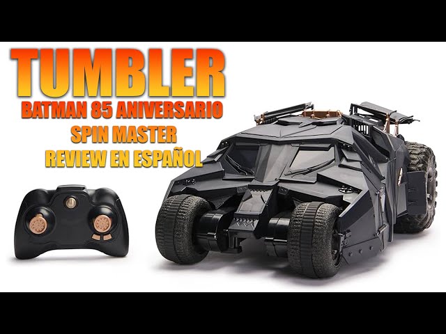 Vídeo relacionado con DC COMICS - BATMAN - Batmobile Tumbler RC oficial - Coche Radiocontrol escala 1:15 edición especial Dark Knight Trilogy 85 aniversario - Juguetes Niños 4 Años + - Regalo Niño 4 años +