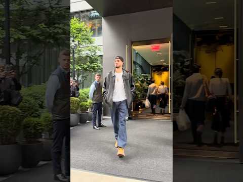 NBA players really love rocking Timberland Boots when they come to NYC 🫡 #nbafashionfits