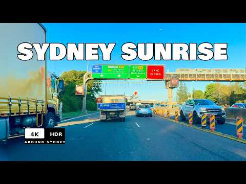 SUNRISE 2026 Hyde Park | Pagewood→ Sydney Drive 4K HDR 60FPS POV-AU