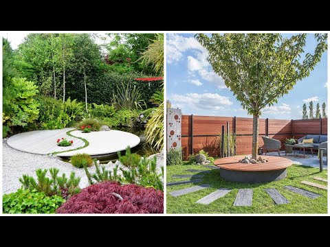 Landscape design ideas for Feng Shui style zones. 40 examples!